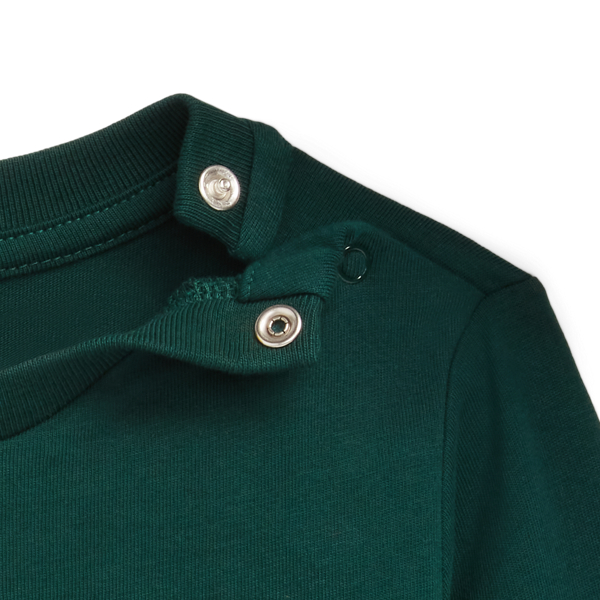 Moss Agate Cotton Jersey Long-Sleeve Tee Baby Boy 3