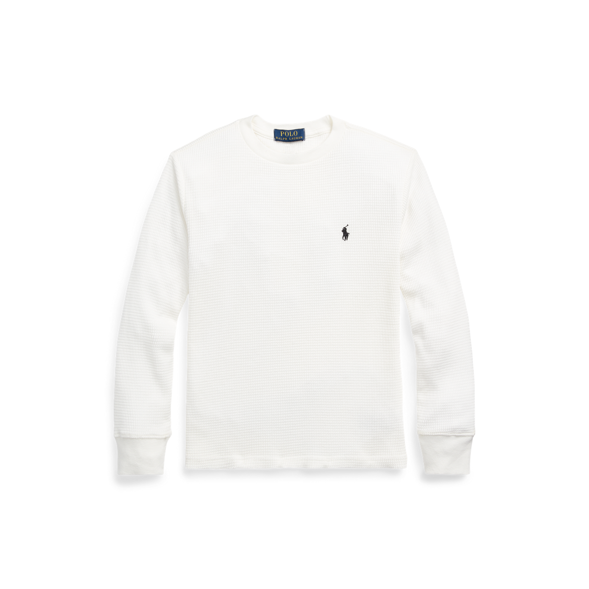 Waffle knit ralph lauren top
