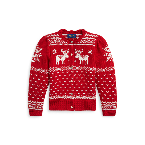 Fair Isle vest van katoenmix