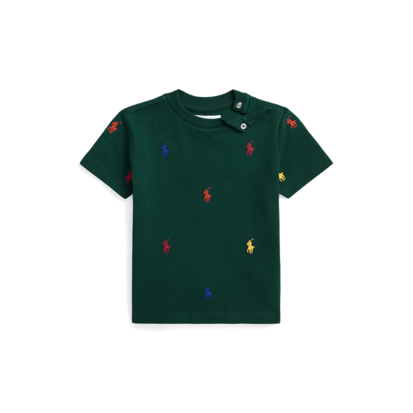 Polo Pony Cotton Mesh T-Shirt