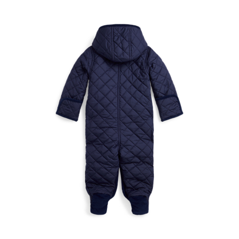Детские комбинезоны Ralph Lauren Hooded Barn Bunting, цвет: Тёмно-синий