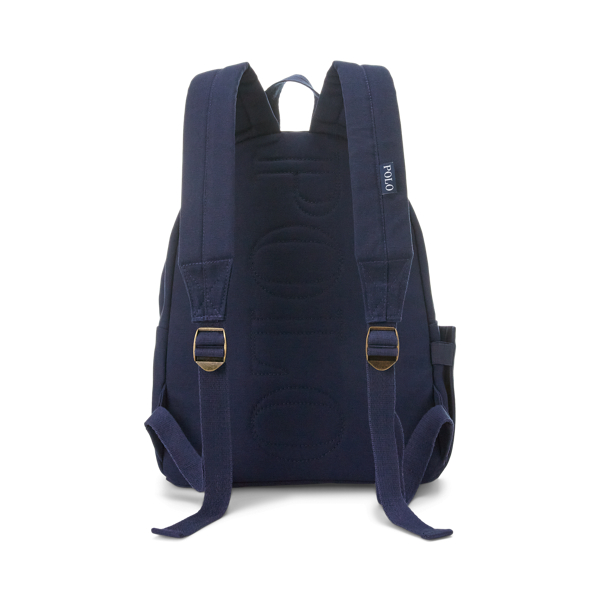 Newport Navy Polo Bear Canvas Backpack Boys 4