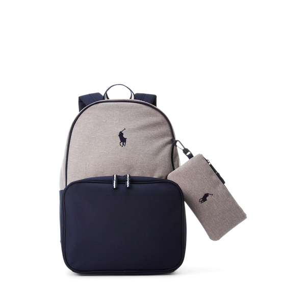 Kids Color Blocked Large Backpack Color: selling Newport