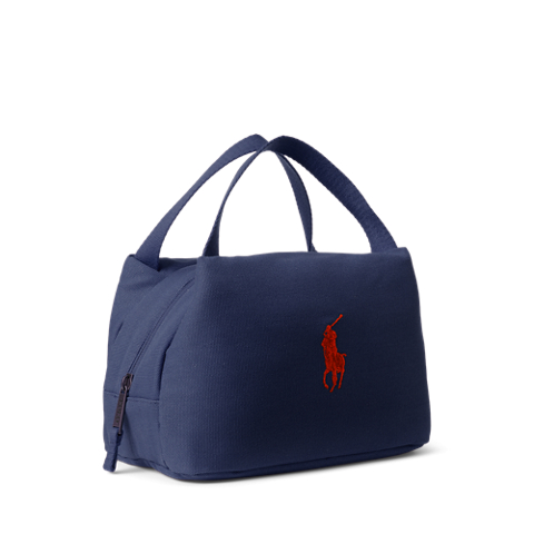 Детские сумки Ralph Lauren Big Pony Insulated Canvas Lunch Tote