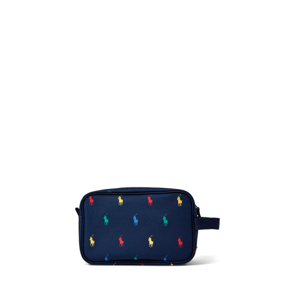 POLO SPORT Nylon Mini Pouch マルチカラー Polo Pony Dopp Kit