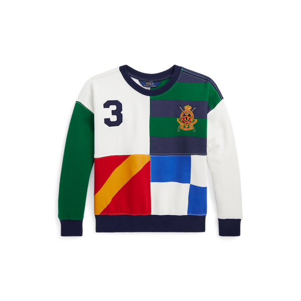 Sweat &eacute;cusson et color-block en molleton