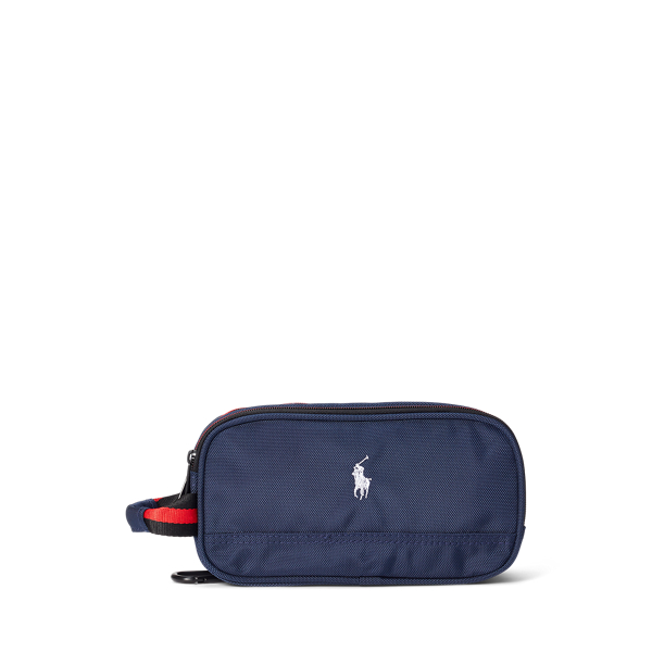 Navy Logo Small Golf Pouch RLX 1