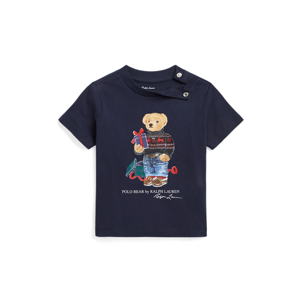 Polo Bear Cotton Jersey T-Shirt