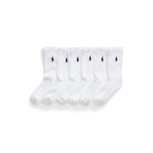 Athletic Crew Sock 6-Pack Boys 6-14 Years 1