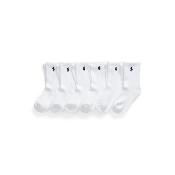 Athletic Crew Sock 6-Pack Boys 1.5-6 Years 1