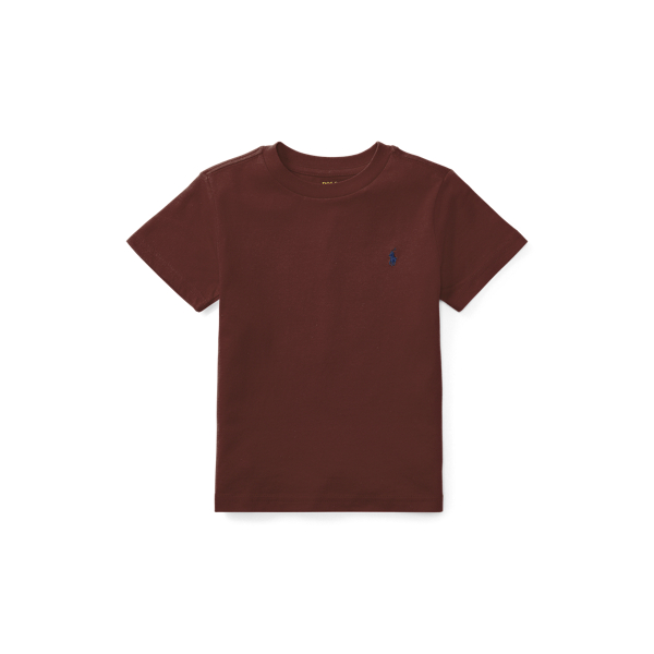 Cotton Jersey Crewneck T-Shirt Boys 1.5-6 Years 1