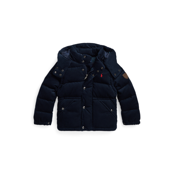Water-Repellent Convertible Down Jacket Boys 1.5-6 Years 1