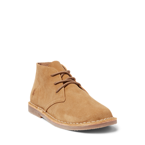 Детские ботинки Ralph Lauren Carl Suede Chukka, цвет: Хаки