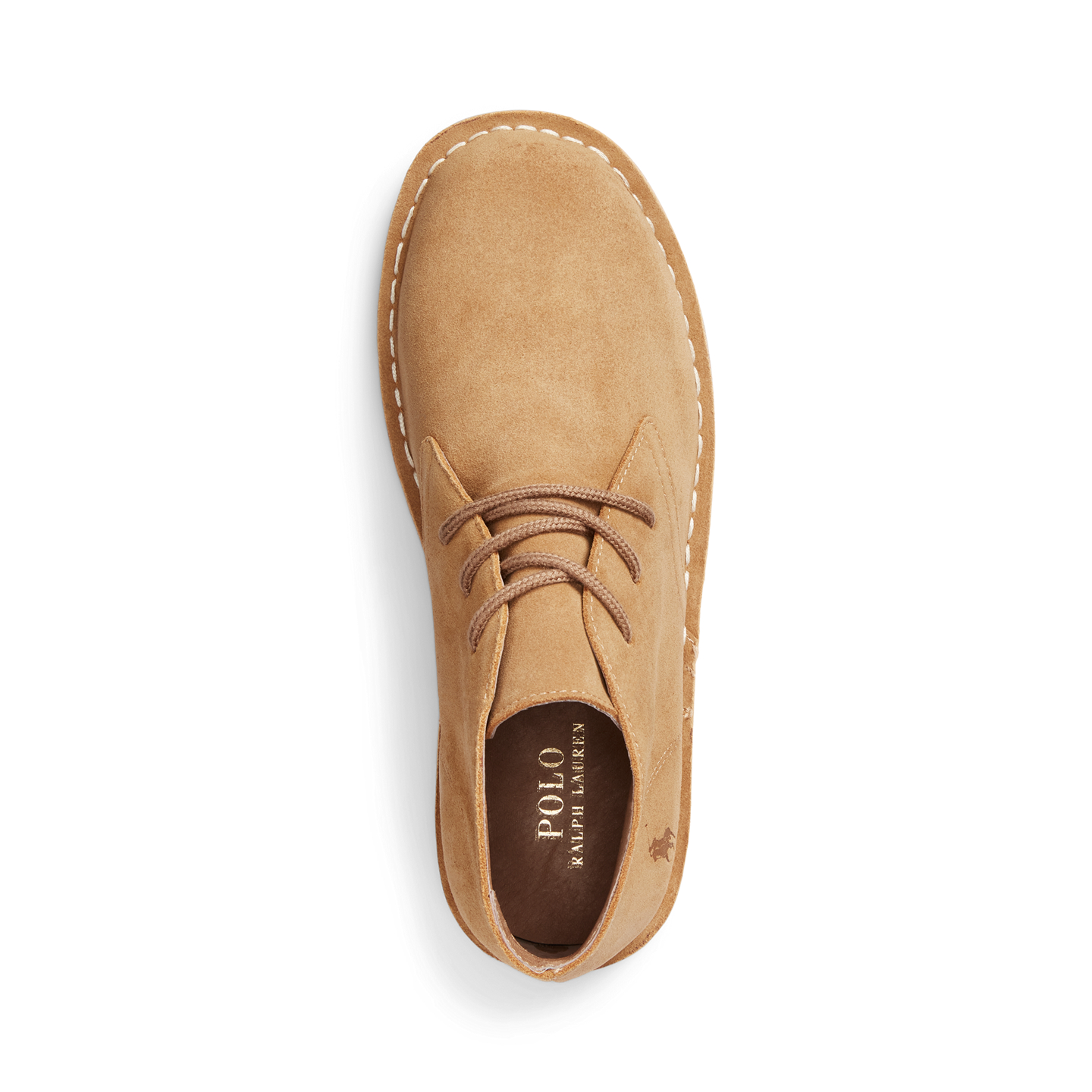 Детские ботинки Ralph Lauren Carl Suede Chukka, цвет: Хаки — фото 3