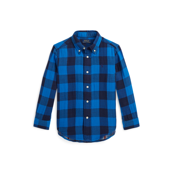 Buffalo Check Double-Faced Cotton Shirt