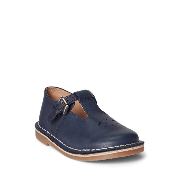Girls Blue Designer Shoes Ralph Lauren IL