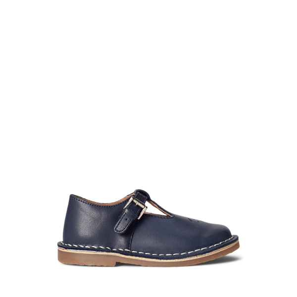 Leather T-Strap Shoe