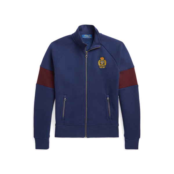 Polo Crest Fleece Track Jacket Boys 8-18 1