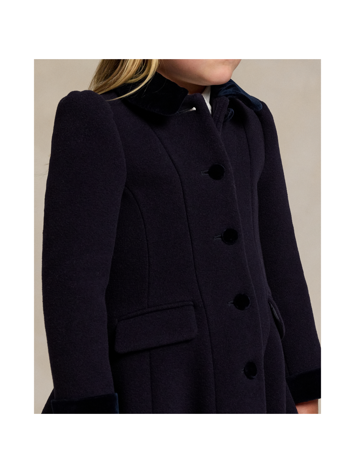Детские куртки Ralph Lauren Wool Princess Coat — фото 2