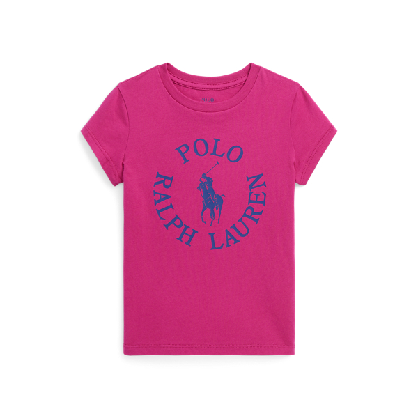 Big Pony Logo Cotton Jersey T-Shirt