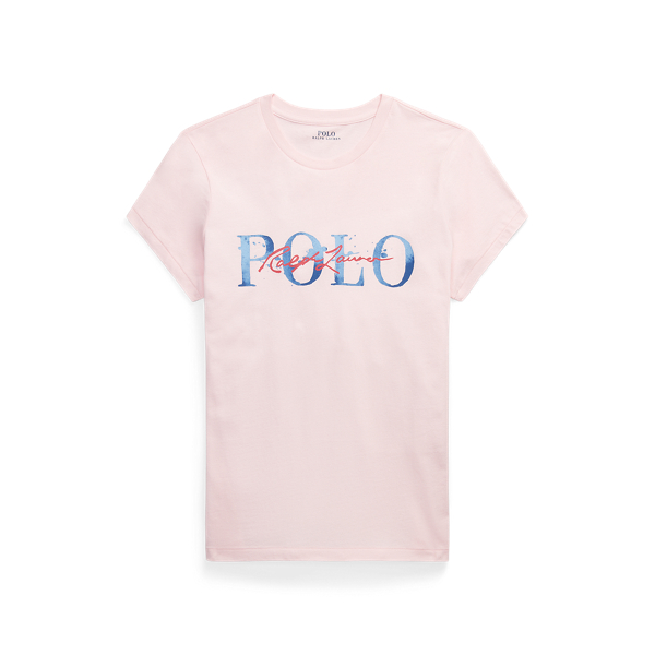Cotton Jersey Graphic Logo T-Shirt Polo Ralph Lauren 1