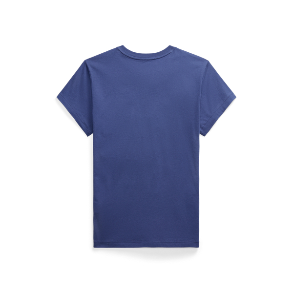 Light Navy Cotton Jersey Graphic Logo T-Shirt Polo Ralph Lauren 2