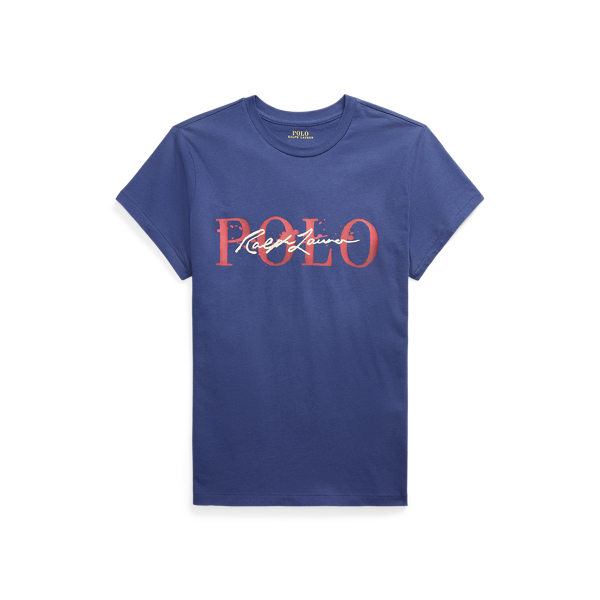 Camiseta estampada de punto de algod&oacute;n