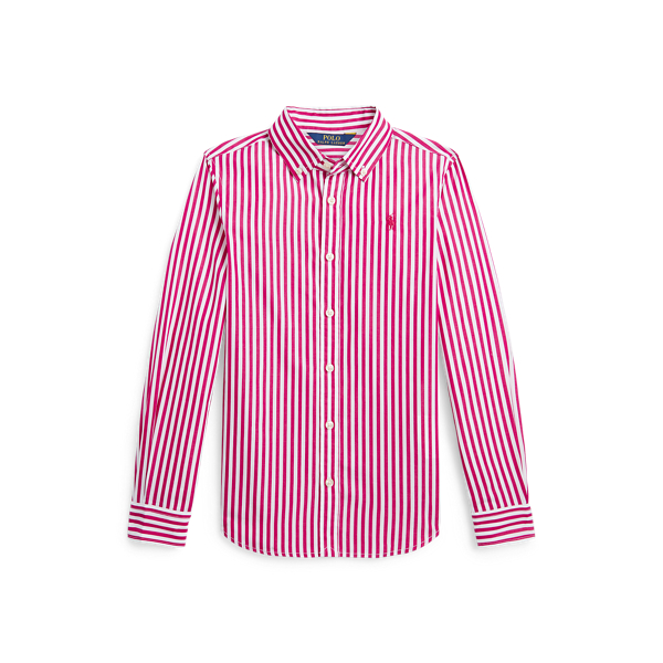 Striped Cotton Poplin Shirt