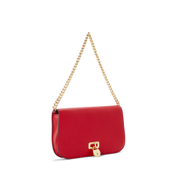 Women's Leather Medium Tanner Shoulder Bag | Ralph Lauren