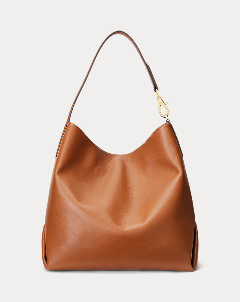Leather Large Kassie Shoulder Bag | Ralph Lauren Leather Large Kassie Shoulder Bag | Ralph Lauren