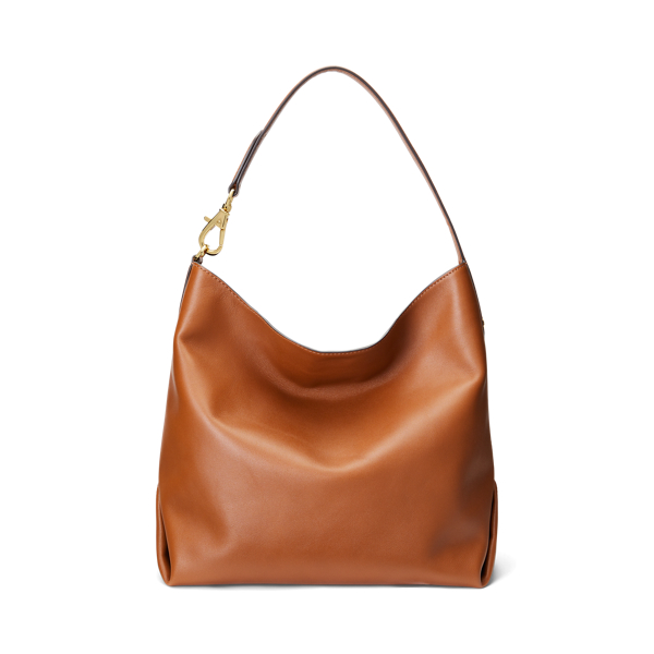 Lauren Tan Leather Large Kassie Shoulder Bag Lauren 1