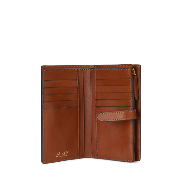 Lauren Tan Logo Leather Wallet Lauren 3