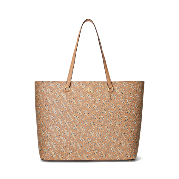 Crosshatch Leather Large Karly Tote