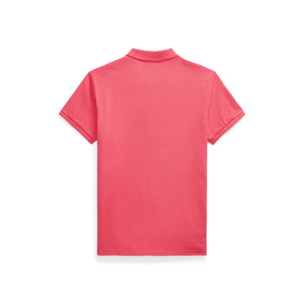 Hot Pink Classic Fit Mesh Polo Shirt Polo Ralph Lauren 2