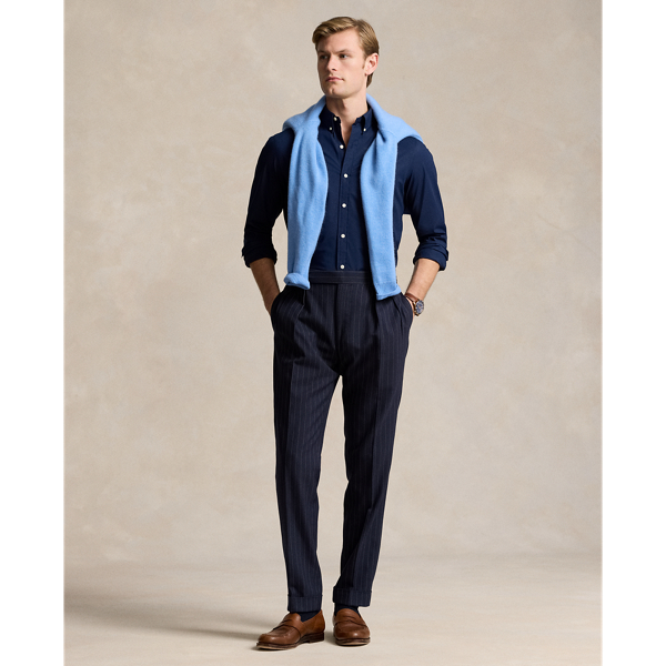 Slim Fit Stretch Poplin Shirt