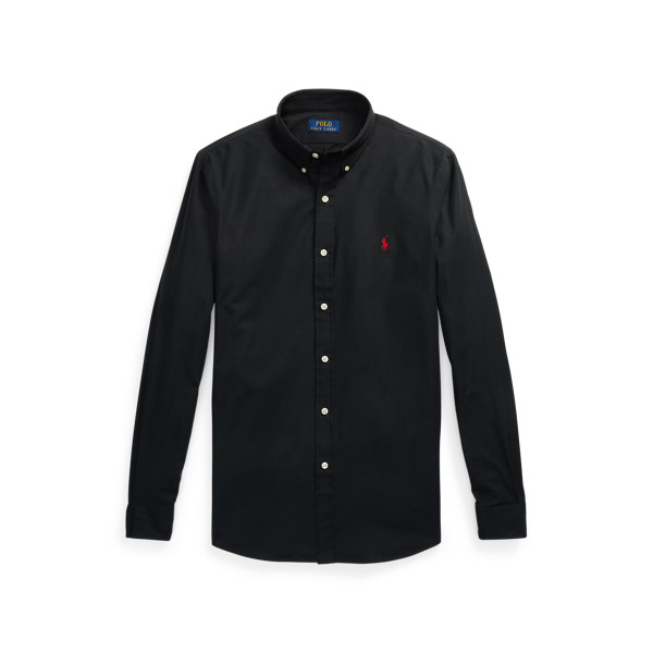 Slim Fit Stretch Poplin Shirt