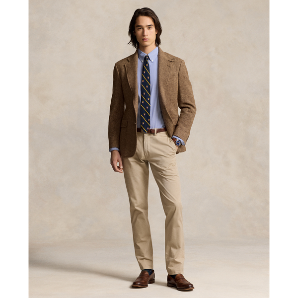Slim Fit Striped Stretch Poplin Shirt