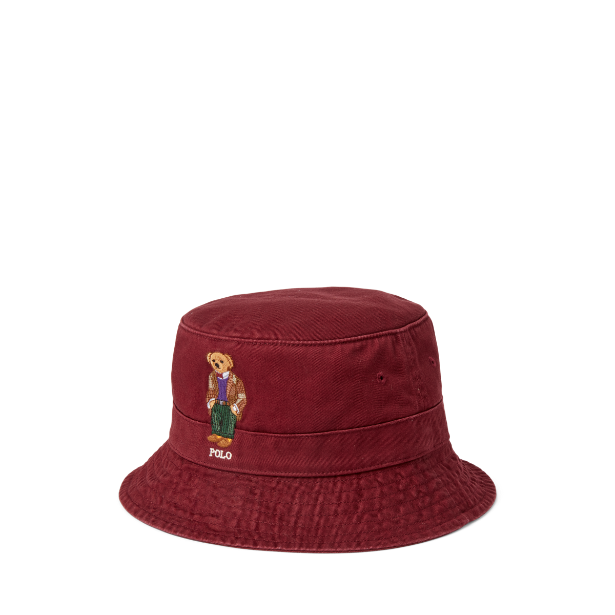 Polo Bear Twill Bucket Hat