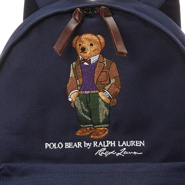 Polo Bear Canvas Backpack for Men Ralph Lauren UK