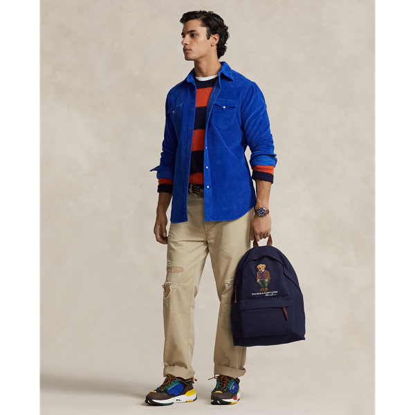 Rucksack mit Polo Bear Polo Ralph Lauren in Newport-Navy/Bear 8