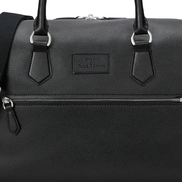 Pebbled Leather Duffel