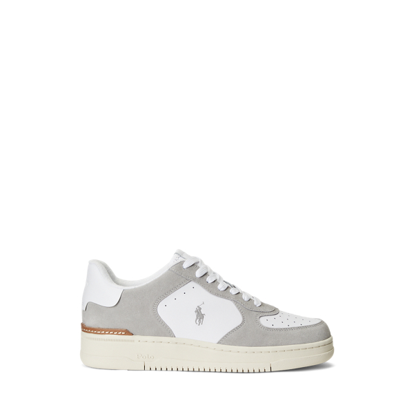 Baskets Masters Court en daim et cuir Polo Ralph Lauren en 1