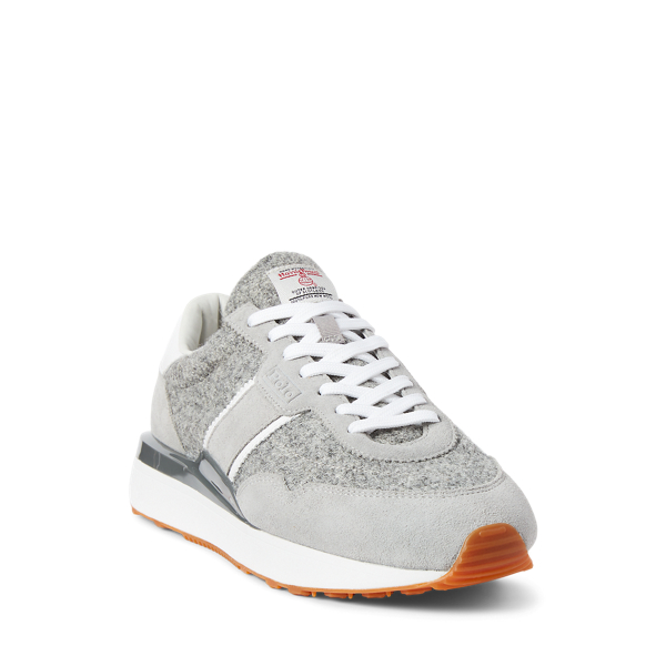 Baskets Train&nbsp;89 en Harris Tweed&reg; Polo Ralph Lauren en Gris 2