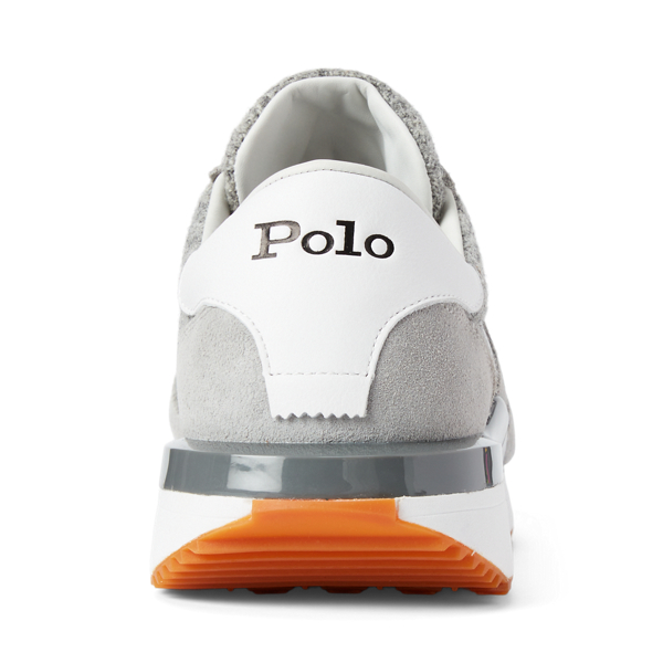 Baskets Train&nbsp;89 en Harris Tweed&reg; Polo Ralph Lauren en Gris 3