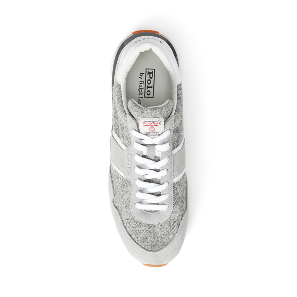 Baskets Train&nbsp;89 en Harris Tweed&reg; Polo Ralph Lauren en Gris 4