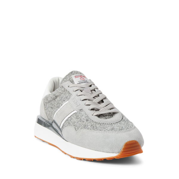 Baskets Train&nbsp;89 en Harris Tweed&reg; Polo Ralph Lauren en Gris 5