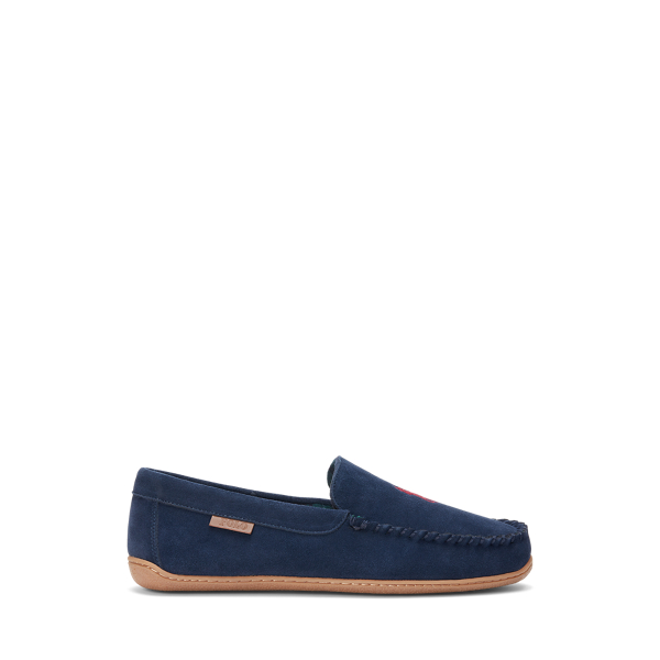 Pantofole Brenan in camoscio