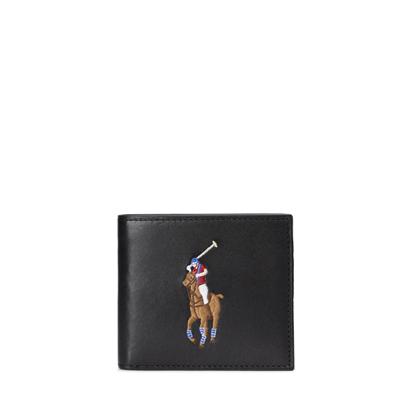 Carteira para notas em pele Big Pony