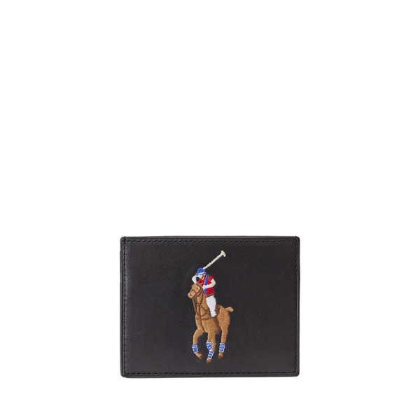 Porte-cartes Big Pony en cuir