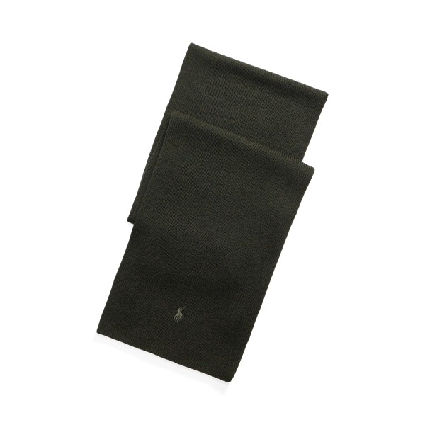 Signature Pony Wool Scarf Polo Ralph Lauren 1